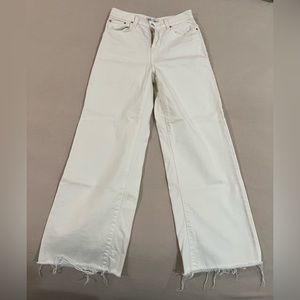 Zara White Jeans